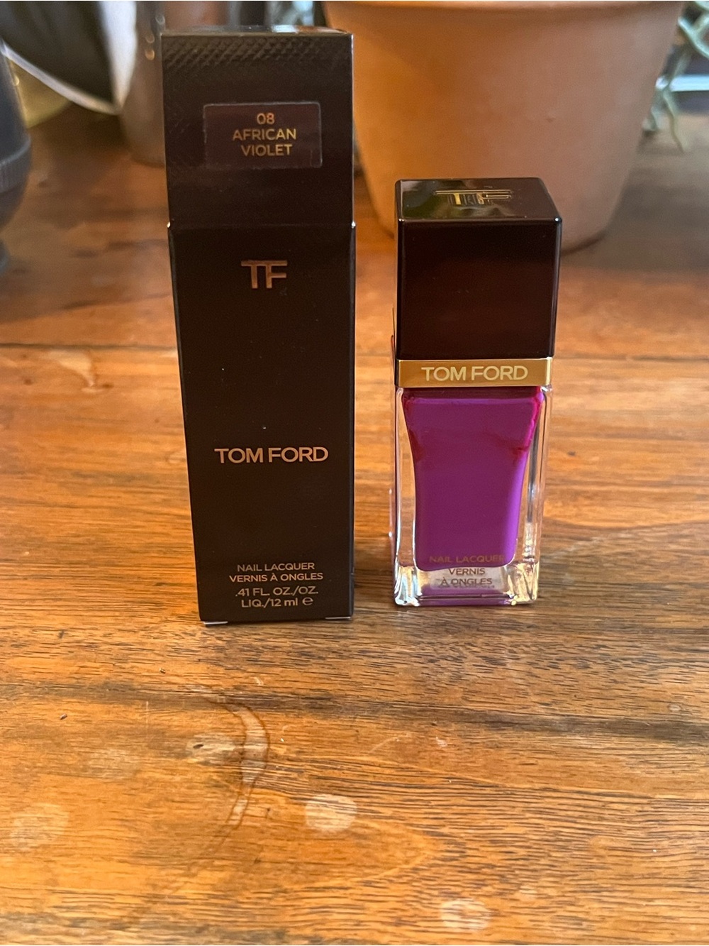 Tom Ford Nail Lacquer African Violet - Bright Violet Pink